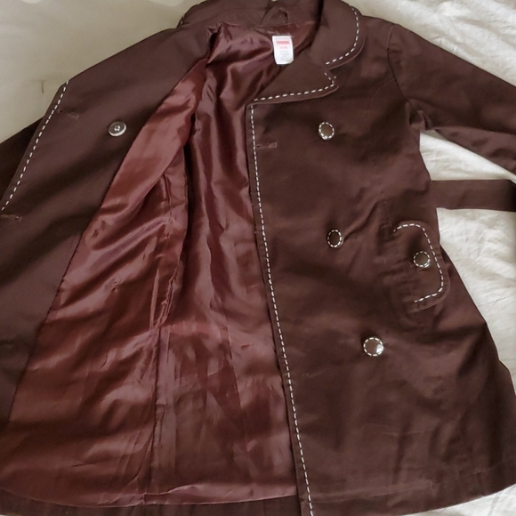 Gymboree Trench coat. 5/6 - Picture 10 of 13